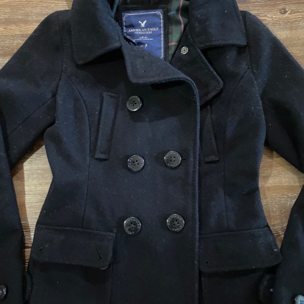 American Eagle Wool Heavy Outer Jacket - image 3